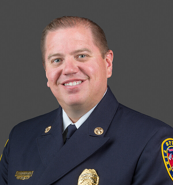 Scott Schoonover Deputy Chief