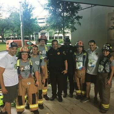 Spring Firefighters Make a Big Climb to Fight Blood Cancers