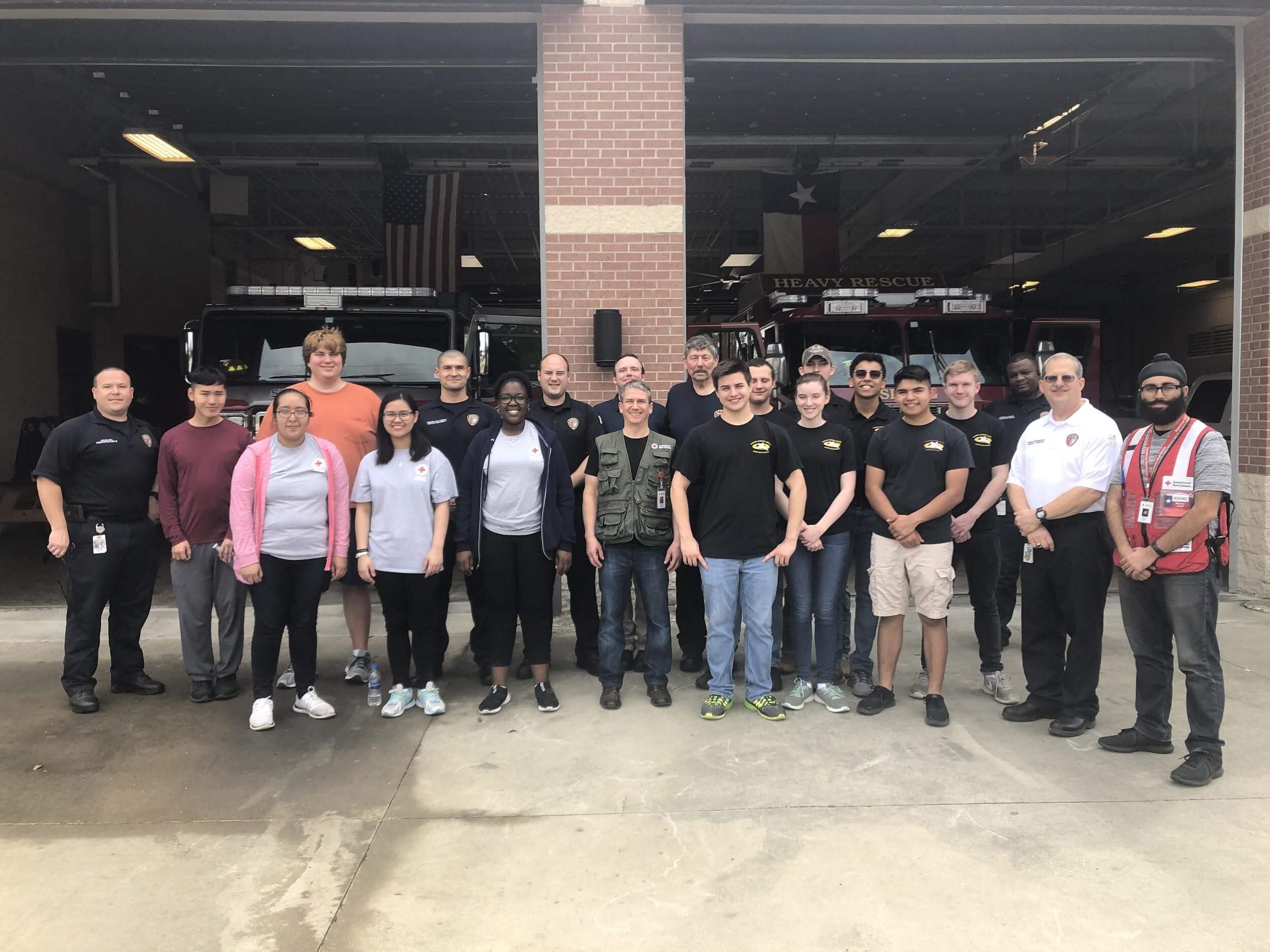 The Red Cross and Spring Firefighters Smoke Alarm Blitz