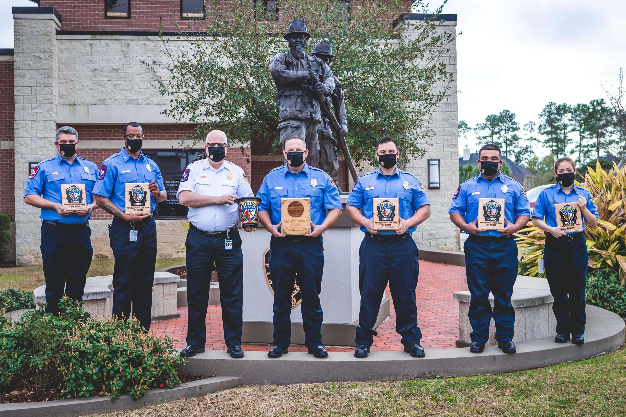 Spring Firefighters Honored as Firefighter of the Year