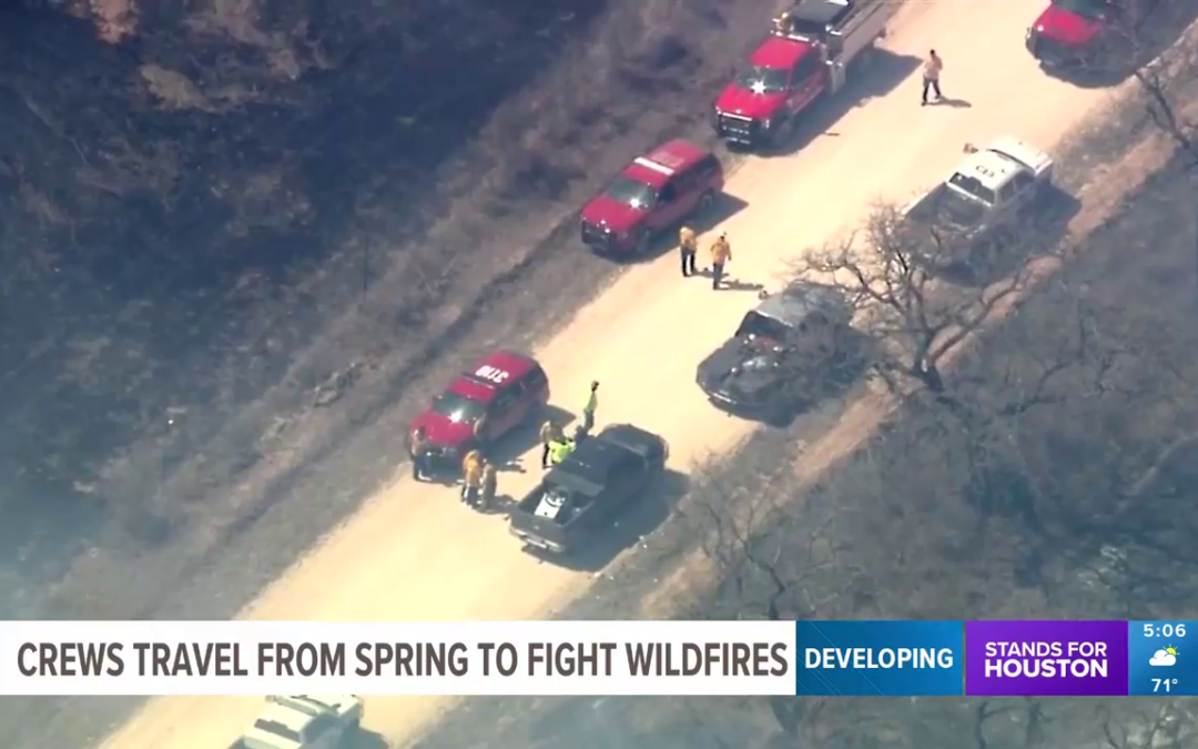 Spring Firefighters Join the Wildfire Fight